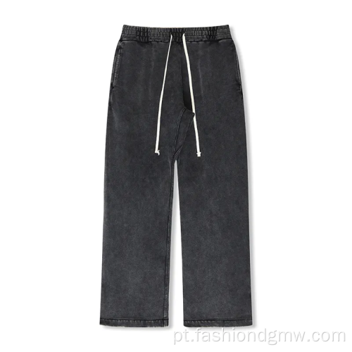 Calça de tracksuit de ácido vintage para toalhas de toalha de homens